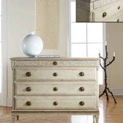 MH -Large Gustavian Four Drawer Commode - Products