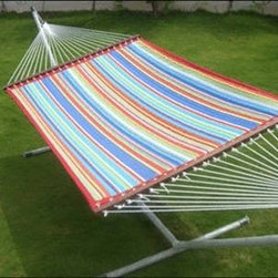 Palmetto Quilted Hammock Multi Color Stripe - Products