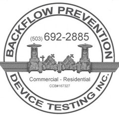 Backflow Prevention Device Testing Inc.