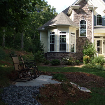 Small Terrace over Raingarden