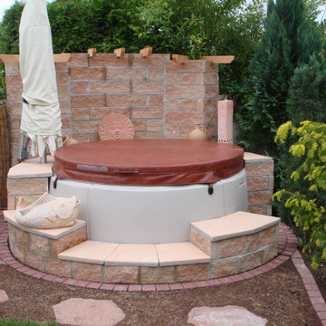 Jacuzzi mit Sitzrondell