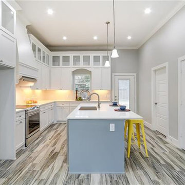Rolling Island, Kitchen Makeover in Temple City, CA