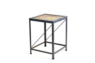 Industrial End/Side Table