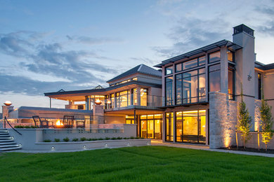 This is an example of a contemporary home in Vancouver.