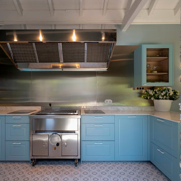 Diseño de gran cocina comedor
