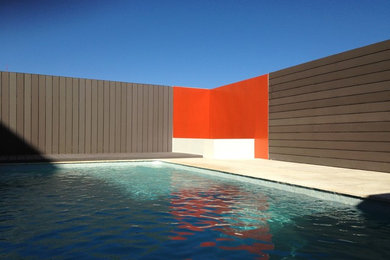 Trendy pool photo in Madrid