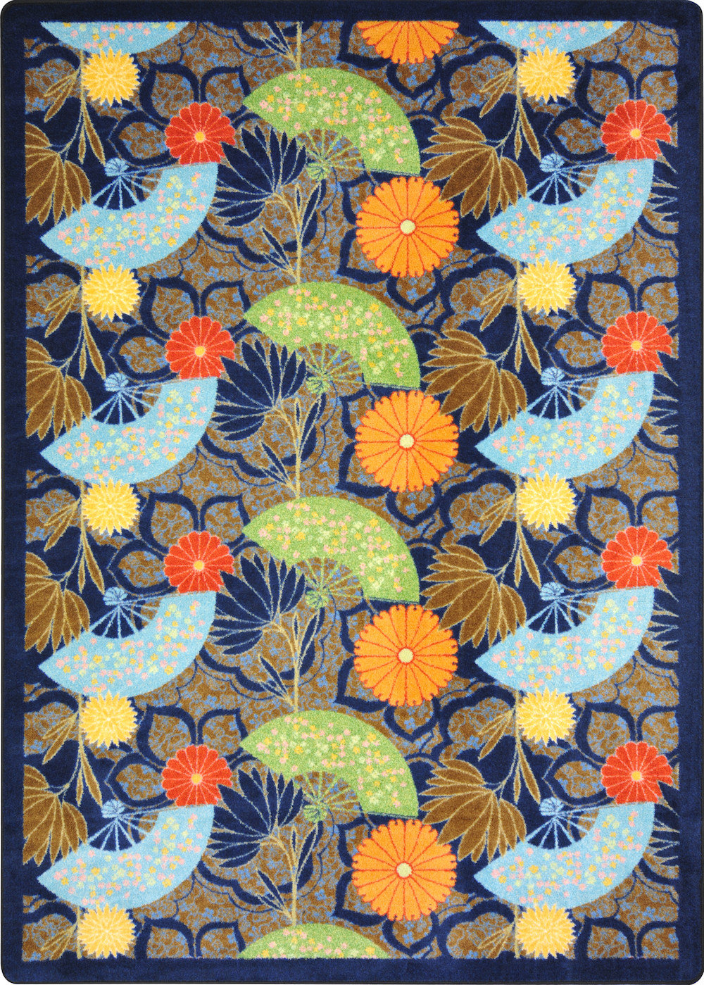 Kaleidoscope Rug, Pacific Rim, 5'4