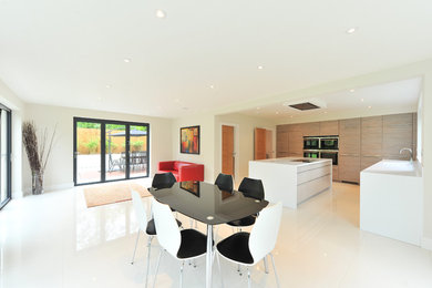 Moderne Wohnidee in Surrey