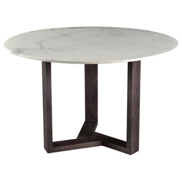 Jinxx Dining Table, Charcoal Gray