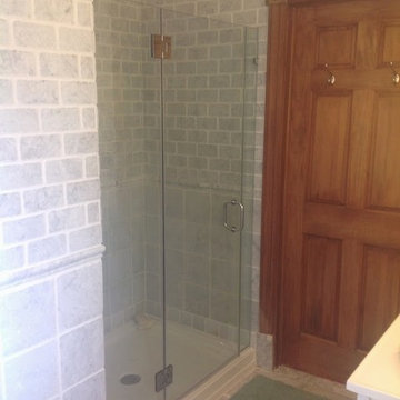 U.S.FRAMLESS GLASS SHOWER DOOR