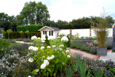 Photo of a country garden in Hampshire.
