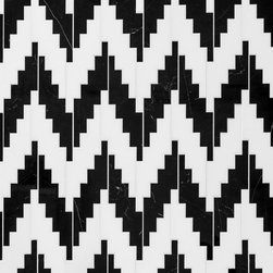 Static White & Black - Wall And Floor Tile