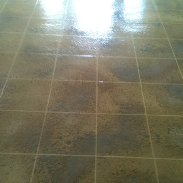 Spray Texture Concrete Overlay