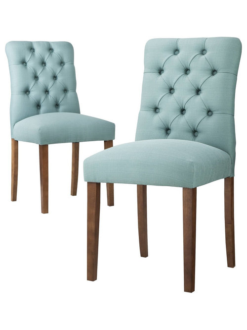 Traditional Style Ideas Brookline Tufted Dining Chair Threshold S