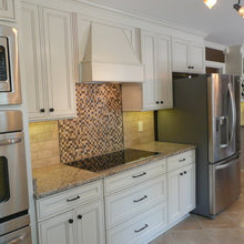 Looks like our cabinets w/o glazing