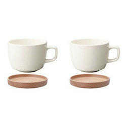 Versatile Mug & Saucer - Set of 2  Versatile Mug & Saucer - Set of 2 - Mugs