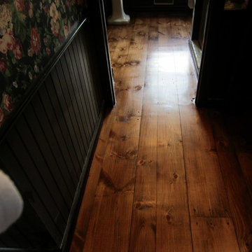 Sagaponack: Eastern White Pine with Early American stain and Bona Traffic