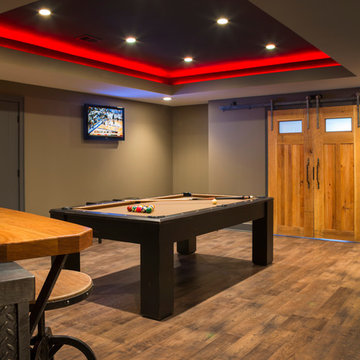 Lower Level Finish with Home Theatre and more!