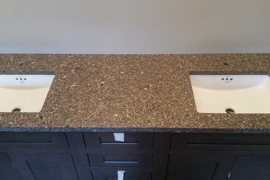 Inspiration for a contemporary bathroom remodel in Wichita