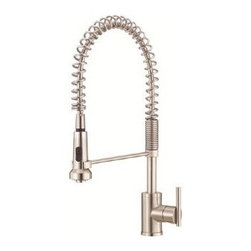 Danze Parma Single Handle Pre-Rinse Faucet - D455158SS - Kitchen Faucets