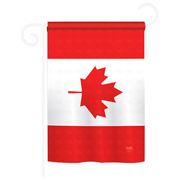 Canada Country 2-Sided Impression Garden Flag