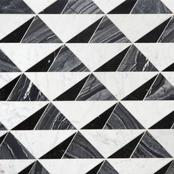 Sail Black Mosaic - Wall And Floor Tile