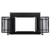 Pleasant Hearth Filmore Collection Fireplace Glass Door, Small