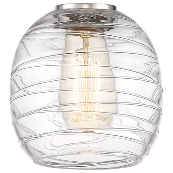 Innovations Belfast-Light 6" Deco Swirl Glass