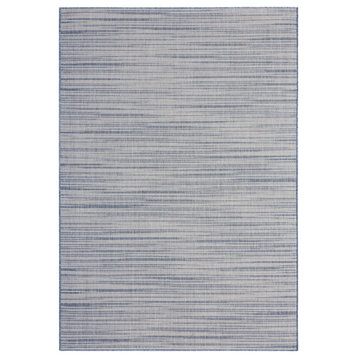 Home Dynamix Area Rugs: Patio Country 7551-309 blue: 7' 9" x 10' 2" Rectangle