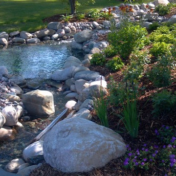 Hearthside Grove Resort Stream with Ponds