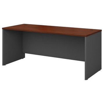 Series C 72W x 30D Office Desk in Hansen Cherry - Engineered Wood