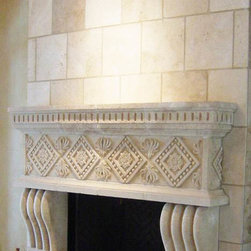 Cantera Fireplace for indoor - Indoor Fireplaces