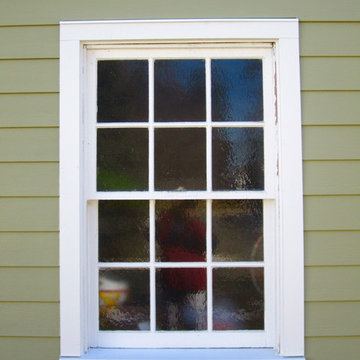 DURING PHOTO #3 - Heathered Moss Exterior, Wilmette, IL James Hardie Siding Remo