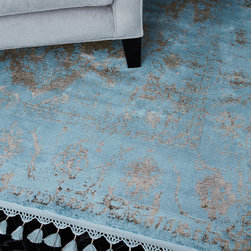 Vintage Rug in Blue - Rugs