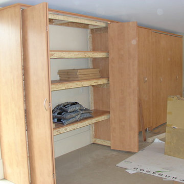 Maple Melamine Garage in Mendota Heights