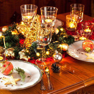 Holiday Dinner Table #BestLight