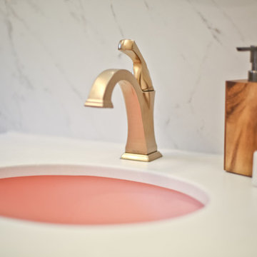 Glam Bathroom Makeover for Autism Awareness