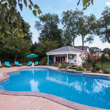 Poolside AV w/ Smart Home Controls from URC