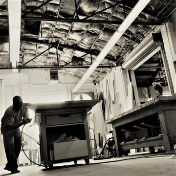 Shop Progress and Fabrication Stages