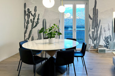Foto di una sala da pranzo moderna