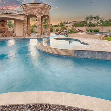 NEW Lazy River Pool and Spa in Gilbert, Arizona