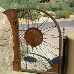 Western Style Gate - Home Fencing And Gates