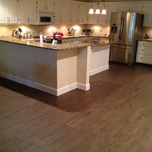 Tile wooklook floors