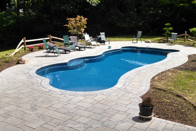 Example of a pool design in Bridgeport