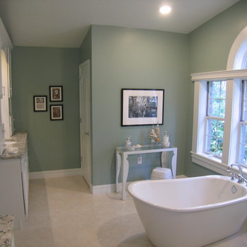 MIll Creek Master Bath Becomes a Private Spa