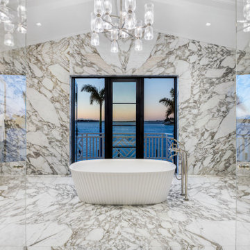 Luxury Master Bath at Sunset