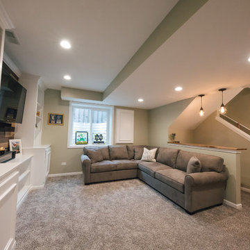 Cristine and Conner full basement
