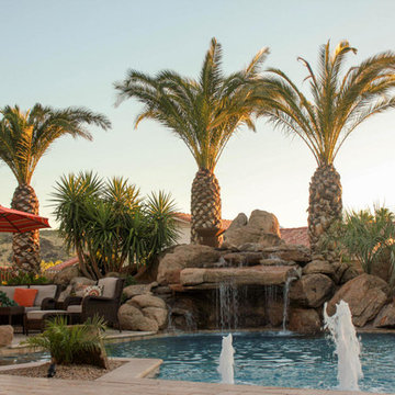 Custom Home with outdoor recreation area surpassing most resorts
