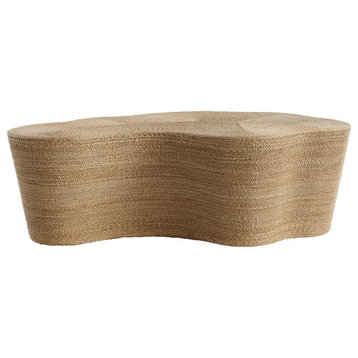 Meadow Cocktail Table, Natural Abaca, Oval, 36"W (5018 3MQMY)