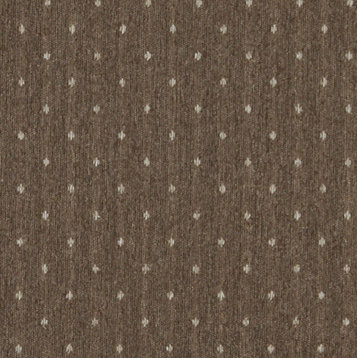 Two Toned Brown Dotted Country Tweed Upholstery Fabric By The Yard